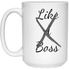 Is The Boss 15 oz. White Mug