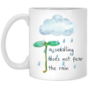 Load image into Gallery viewer, A Seedling Does Not Fear The Rain 11 oz. White Mug