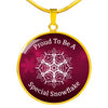 Load image into Gallery viewer, Proud To Be A Special Snowflake Necklace