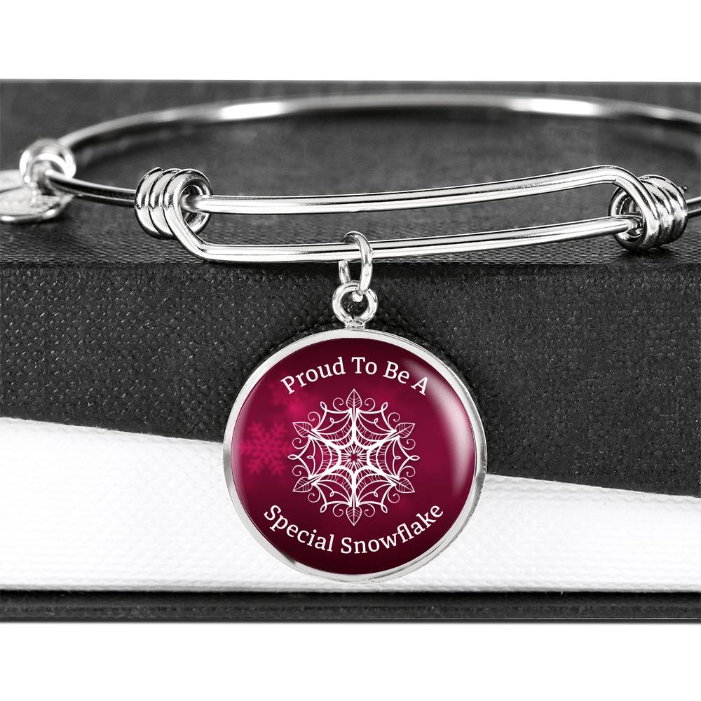 Proud To Be A Special Snowflake Bracelet